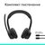 Навушники Logitech Zone 300 Bluetooth Graphite (981-001407), зображення 10 Навушники Logitech Zone 300 Bluetooth Graphite (981-001407), зображення 10