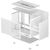 Корпус Deepcool CH160 White (R-CH160-WHNGI0-G-1), изображение 10 Корпус Deepcool CH160 White (R-CH160-WHNGI0-G-1), изображение 10