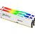 Модуль памяти для компьютера DDR5 32GB (2x16GB) 6800 MHz Beast White RGB XMP Kingston Fury (ex.HyperX) (KF568C34BWAK2-32), изображение 2 Модуль памяти для компьютера DDR5 32GB (2x16GB) 6800 MHz Beast White RGB XMP Kingston Fury (ex.HyperX) (KF568C34BWAK2-32), изображение 2