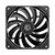 Кулер для корпуса ID-Cooling TF-12015-K, изображение 2 Кулер для корпуса ID-Cooling TF-12015-K, изображение 2