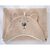 Пеленки для младенцев Верес Пеленка для купания Baby Veres "Bear" 80*120 (190.03), изображение 3