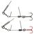 Оснастка Savage Gear SS Corkscrew Stinger 3G 1X 2/0 35kg Red + BN (2 шт/уп) (1854.18.77)