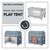 Детский манеж Hauck Sleep N Play Go Plus Dusty Mint (60088-7), изображение 4 Детский манеж Hauck Sleep N Play Go Plus Dusty Mint (60088-7), изображение 4