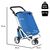 Сумка-тележка ShoppingCruiser 3 Wheels 72 л Blue (928364), изображение 4 Сумка-тележка ShoppingCruiser 3 Wheels 72 л Blue (928364), изображение 4