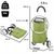 Сумка-тележка ShoppingCruiser Foldable 45 л Green (930021), изображение 3 Сумка-тележка ShoppingCruiser Foldable 45 л Green (930021), изображение 3