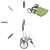 Сумка-тележка ShoppingCruiser Foldable 45 л Green (930021), изображение 7 Сумка-тележка ShoppingCruiser Foldable 45 л Green (930021), изображение 7