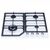 Варочна поверхня Perfelli HGM 61624 WH, зображення 2 Варочна поверхня Perfelli HGM 61624 WH, зображення 2