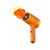 Фен Xiaomi ShowSee Electric Hair Dryer Vitamin C+ VC100-A Orange (Ф28399), зображення 2 Фен Xiaomi ShowSee Electric Hair Dryer Vitamin C+ VC100-A Orange (Ф28399), зображення 2