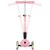 Самокат Globber Junior Foldable Lights до 50 кг 2+ Пастельно-розовый с цветами (433-210), изображение 8 Самокат Globber Junior Foldable Lights до 50 кг 2+ Пастельно-розовый с цветами (433-210), изображение 8
