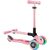 Самокат Globber Junior Foldable Lights до 50 кг 2+ Пастельно-розовый с цветами (433-210), изображение 9 Самокат Globber Junior Foldable Lights до 50 кг 2+ Пастельно-розовый с цветами (433-210), изображение 9