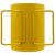 Чашка туристична Tramp зі складаними ручками та поїлкою 400 мл Mustard (UTRC-137-mustard), зображення 2