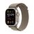 Ремешок для смарт-часов Apple 49mm Olive Alpine Loop - Large (MT5V3ZM/A) Ремешок для смарт-часов Apple 49mm Olive Alpine Loop - Large (MT5V3ZM/A)
