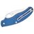 Нож Spyderco UK Penknife SPY27 Blue FRN (C94PCBL), изображение 4 Нож Spyderco UK Penknife SPY27 Blue FRN (C94PCBL), изображение 4