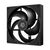 Кулер для корпуса ID-Cooling Вентилятор ID-Cooling AS-140-K Duet Black (AS-140-K DUET), изображение 4 Кулер для корпуса ID-Cooling Вентилятор ID-Cooling AS-140-K Duet Black (AS-140-K DUET), изображение 4