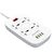 Сетевой фильтр питания ColorWay 4 розетки/4USB White 1.8м (1QC3.0 + 3 AUTO ID) (CW-CHU44QW) Сетевой фильтр питания ColorWay 4 розетки/4USB White 1.8м (1QC3.0 + 3 AUTO ID) (CW-CHU44QW)