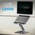Подставка для ноутбука OfficePro LS112G, изображение 2 Подставка для ноутбука OfficePro LS112G, изображение 2