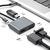 Перехідник XO 4-in-1 Dock USB-C (HDMI/VGA/USB3.0/USB-C PD) (XO-HUB001SL), зображення 4 Перехідник XO 4-in-1 Dock USB-C (HDMI/VGA/USB3.0/USB-C PD) (XO-HUB001SL), зображення 4