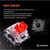 Клавиатура OfficePro MK160W Hot-Swap Red Swich RGB USB UA White (MK160W), изображение 7 Клавиатура OfficePro MK160W Hot-Swap Red Swich RGB USB UA White (MK160W), изображение 7