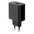 Зарядное устройство Gembird 1xUSB-A + 1 Type-C (PD20Вт + QC3.0 18Вт) black (TA-UC-PDQC20-01-BK), изображение 3 Зарядное устройство Gembird 1xUSB-A + 1 Type-C (PD20Вт + QC3.0 18Вт) black (TA-UC-PDQC20-01-BK), изображение 3