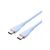 Дата кабель USB-C to USB-C 2.0m USB2.0 100W (20V/5A) Light Blue Silicone Vention (TAWSH) Дата кабель USB-C to USB-C 2.0m USB2.0 100W (20V/5A) Light Blue Silicone Vention (TAWSH)