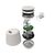 Зарядное устройство Belkin 2in1 MagSafe iPhone/Watch/AirPods Sand Mass (WIZ020VFH37), изображение 11 Зарядное устройство Belkin 2in1 MagSafe iPhone/Watch/AirPods Sand Mass (WIZ020VFH37), изображение 11