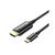 Кабель мультимедийный USB-C 3.1 to HDMI 1.8m 8K 60 Гц Zinc Alloy TPE Black Vention (CRCBAC) Кабель мультимедийный USB-C 3.1 to HDMI 1.8m 8K 60 Гц Zinc Alloy TPE Black Vention (CRCBAC)