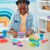 Набор для творчества Kinetic Sand Цветные приключения 3 цвета 907 г (71647), изображение 5 Набор для творчества Kinetic Sand Цветные приключения 3 цвета 907 г (71647), изображение 5