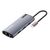 Порт-репликатор ColorWay Docking Station USB-C 6-в-1 Type C PD 100W/USB3.0х3/USB2.0/RJ45 (CW-HUB03), изображение 3 Порт-репликатор ColorWay Docking Station USB-C 6-в-1 Type C PD 100W/USB3.0х3/USB2.0/RJ45 (CW-HUB03), изображение 3