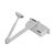 Доводчик двері Dortec DT-63H White (DT-63H/White), зображення 3 Доводчик двері Dortec DT-63H White (DT-63H/White), зображення 3