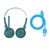 Навушники Jlab GO Work Pop Teal (IEUHBGWRKPOPRTEL4), зображення 5 Навушники Jlab GO Work Pop Teal (IEUHBGWRKPOPRTEL4), зображення 5