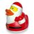 Игрушка для ванной Funny Ducks Утка Санта (1322) Игрушка для ванной Funny Ducks Утка Санта (1322)