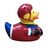 Игрушка для ванной Funny Ducks Утка Хоккеист (2054), изображение 2 Игрушка для ванной Funny Ducks Утка Хоккеист (2054), изображение 2