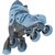 Роликовые коньки Globber 2в1 сіро-сині р.30-33, до 60кг, 5+ (783-200), изображение 7 Роликовые коньки Globber 2в1 сіро-сині р.30-33, до 60кг, 5+ (783-200), изображение 7