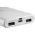 Батарея универсальная Canyon PB-106 10000mAh Input 5V/2A, Output 5V/2.1A(Max) (CNE-CPB1006W), изображение 3 Батарея универсальная Canyon PB-106 10000mAh Input 5V/2A, Output 5V/2.1A(Max) (CNE-CPB1006W), изображение 3