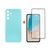 Чехол для мобильного телефона Dengos Samsung Galaxy M35 5G Soft + glass Ice Blue (DG-KM-107) Чехол для мобильного телефона Dengos Samsung Galaxy M35 5G Soft + glass Ice Blue (DG-KM-107)