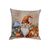Наволочка Прованс гобеленовая декоративная арбузные гномы с грибом 45х45 (036212)