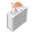 Кулер для процессора PcCooler RZ400 V2 WH, изображение 5 Кулер для процессора PcCooler RZ400 V2 WH, изображение 5