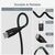 Дата кабель USB-C to USB-C 1.2m USB4.Gen 3 40 Gbps 240W Choetech (XCC-1040), изображение 7 Дата кабель USB-C to USB-C 1.2m USB4.Gen 3 40 Gbps 240W Choetech (XCC-1040), изображение 7