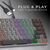 Клавиатура GamePro MK140R Red Swich Low Profile USB Dark Gray (MK140R), изображение 4 Клавиатура GamePro MK140R Red Swich Low Profile USB Dark Gray (MK140R), изображение 4