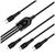Дата кабель USB 2.0 AM to Lightning + Micro 5P + Type-C 1.2m 3.0A (PD60W data) Black ColorWay (CW-CBPDU3060-BK) Дата кабель USB 2.0 AM to Lightning + Micro 5P + Type-C 1.2m 3.0A (PD60W data) Black ColorWay (CW-CBPDU3060-BK)