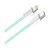 Дата кабель USB-C to Lightning 1.0m 27W green ColorWay (CW-CBPDCL061-G), изображение 2 Дата кабель USB-C to Lightning 1.0m 27W green ColorWay (CW-CBPDCL061-G), изображение 2