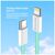 Дата кабель USB-C to Lightning 1.0m 27W green ColorWay (CW-CBPDCL061-G), изображение 8 Дата кабель USB-C to Lightning 1.0m 27W green ColorWay (CW-CBPDCL061-G), изображение 8