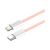 Дата кабель USB-C to Lightning 1.0m 27W pink ColorWay (CW-CBPDCL061-P), изображение 4 Дата кабель USB-C to Lightning 1.0m 27W pink ColorWay (CW-CBPDCL061-P), изображение 4