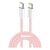 Дата кабель USB-C to Lightning 1.0m 27W pink ColorWay (CW-CBPDCL061-P) Дата кабель USB-C to Lightning 1.0m 27W pink ColorWay (CW-CBPDCL061-P)