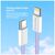 Дата кабель USB-C to Lightning 1.0m 27W purple ColorWay (CW-CBPDCL061-PU), изображение 9 Дата кабель USB-C to Lightning 1.0m 27W purple ColorWay (CW-CBPDCL061-PU), изображение 9