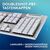 Клавиатура Logitech G915 X Lightspeed Switch-Tactile Wireless/Bluetooth/USB UA White (920-012690), изображение 9 Клавиатура Logitech G915 X Lightspeed Switch-Tactile Wireless/Bluetooth/USB UA White (920-012690), изображение 9