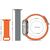 Ремешок для смарт-часов Drobak Silicone Magnetic Link для Apple Watch All Series 38/40/41mm Starlight orange (898924), изображение 3 Ремешок для смарт-часов Drobak Silicone Magnetic Link для Apple Watch All Series 38/40/41mm Starlight orange (898924), изображение 3