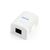 Компьютерная розетка Cablexpert RJ45x1 UTP, cat.5e (NCAC-1U5E-01) Компьютерная розетка Cablexpert RJ45x1 UTP, cat.5e (NCAC-1U5E-01)