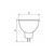 Лампочка Eurolamp LED SMD MR16 11W GU10 4000K 220V (LED-SMD-11104(P)), изображение 4 Лампочка Eurolamp LED SMD MR16 11W GU10 4000K 220V (LED-SMD-11104(P)), изображение 4