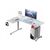 Компьютерный стол GT Racer T-1217 White (T-1217 (160x60-100x73) White), изображение 4 Компьютерный стол GT Racer T-1217 White (T-1217 (160x60-100x73) White), изображение 4